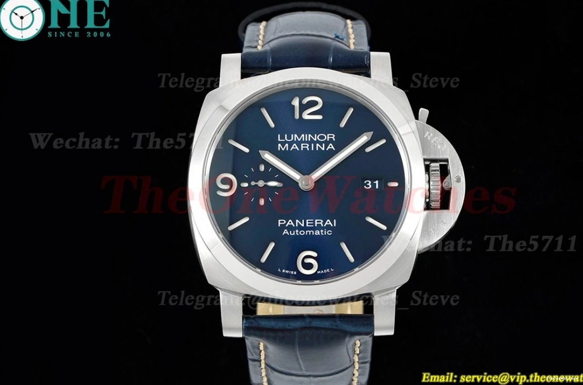 LE A9010 Dial PAM1313 44mm TTF Luminor SS Blue 0120